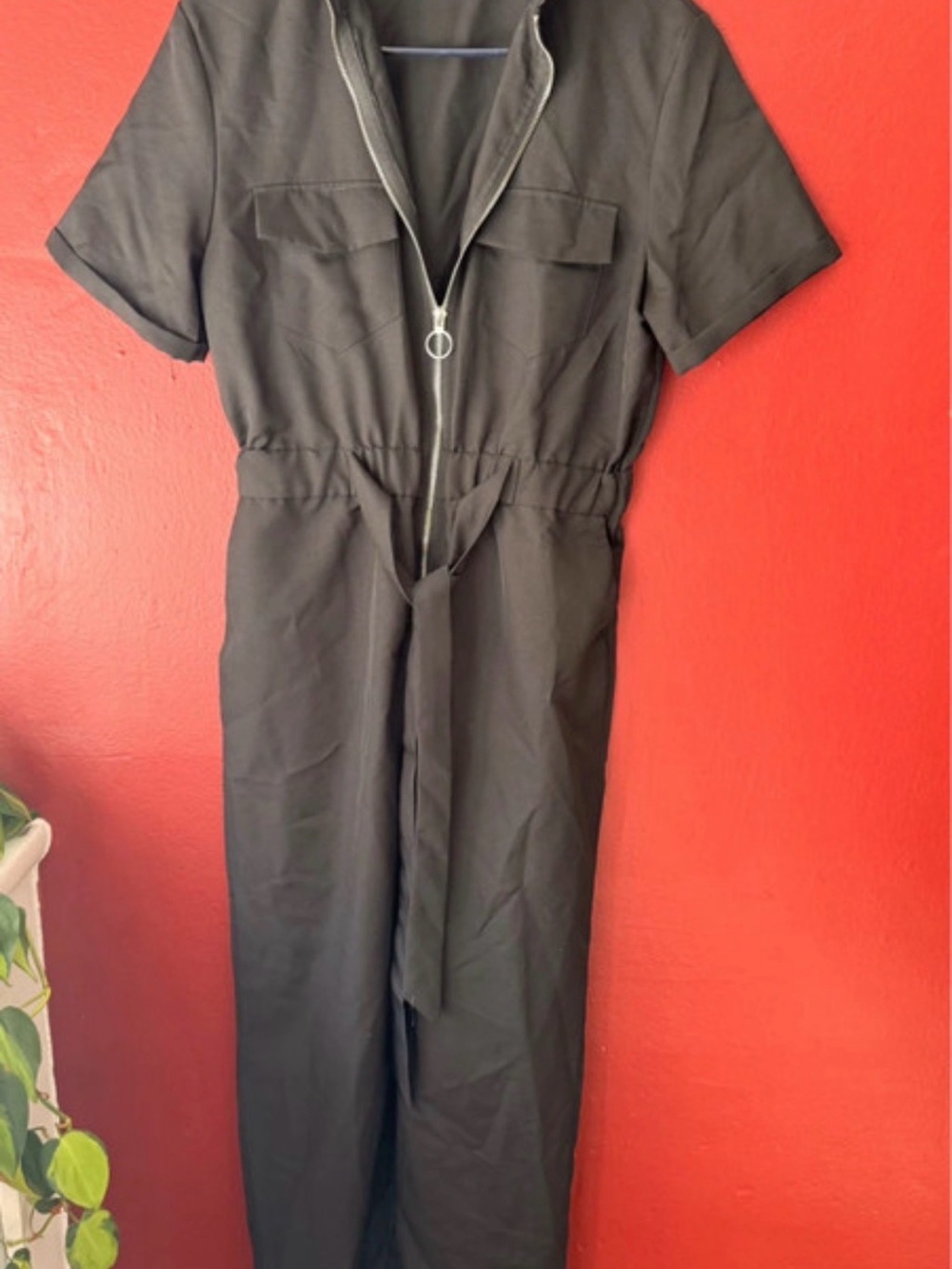 EillyBazar Utility Zip Jumpsuit – Women’s US 10 (L) – Black - Picture 3 of 5